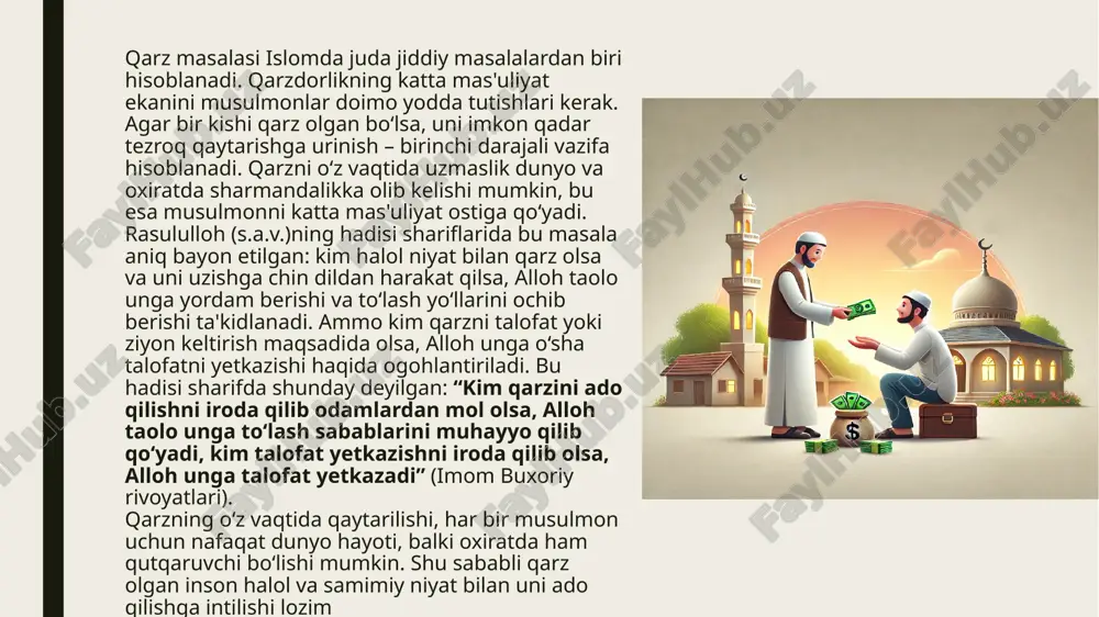 islom iqtisodiyotida qarz va oriya masalalari. - Page 5