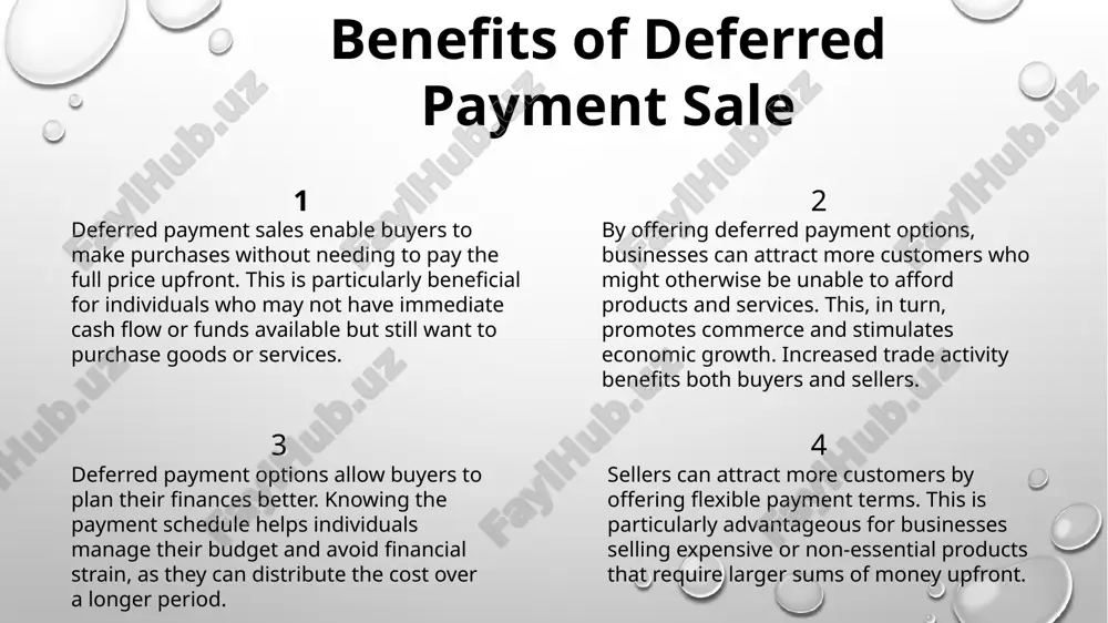 deferred payment sale - Page 5