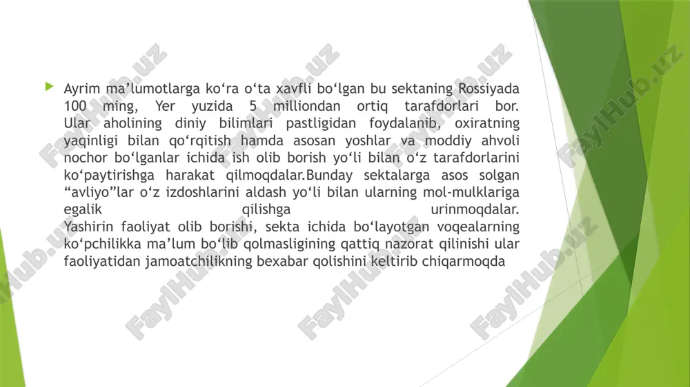 yangidiniy ta'limotlar va sektalar - Page 5