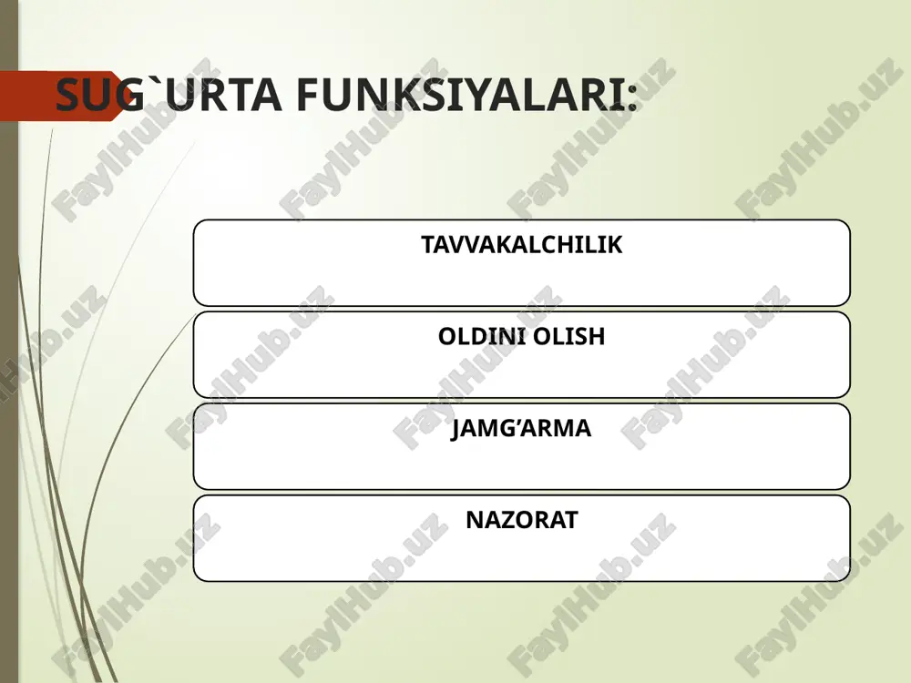 sug`urta obyektlari va ularning turlari bo`yicha guruhlanishining umumiy asoslari - Page 5