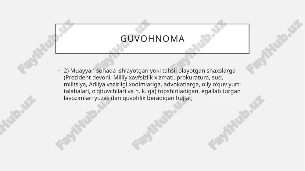 guvohnoma, ishonchnoma, dalolatnoma yozish - Page 5