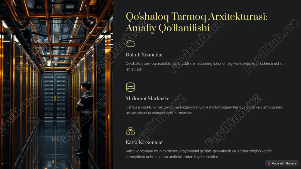 qo'shaloq tarmoq arxitekturasi - Page 5