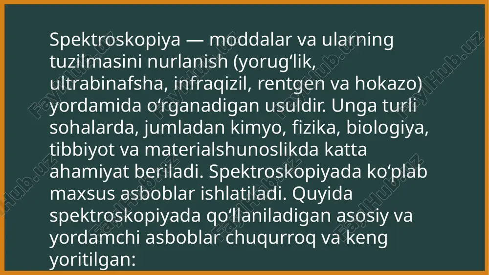 spektroskopiyada qo'llaniladigan asboblar - Page 5