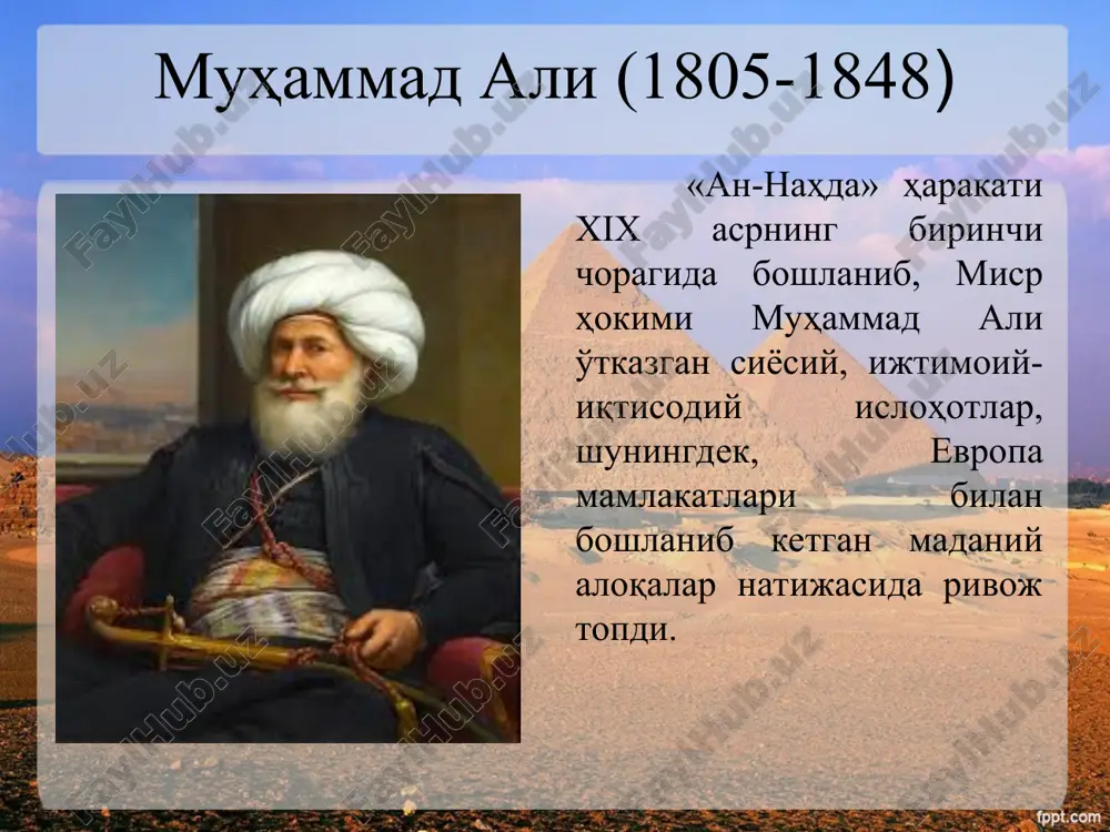 n. muhammad abduhning bu qarashlari ta'sirida yangi zamon arab adabiyotida inson shaxsi o'z qadr-qiymatiga ega siymo sifatida tasvirlana boshladi. qosim amin yana bir otashin publitsist, ma'rifatparvar mutafakkir qosim amin (1874-1908) butun ijodini musulmon xotin-qiz-lar muammosiga bag'ishladi. u o'zining «ayol ozodligi» (“tah-rir al-mar'a”) va «yangi ayol» (“al-mar'atu-l-jadida”) kitoblarida qur'on va hadislarga tayanib, musulmon ayollarini himoya qildi, ularning jamiyatda tutishi mumkin bo'lgan muhim o'rnini aniqlashga intildi. qosim aminning ayollar masalasiga bag'ishlangan kitoblari ko'pgina musulmon mamlakatlarida tar-qalib, o'z tarafdorlari va tanqidchilarini topdi, turli munozara va mulohazalarga sabab bo'ldi. qosim amin birinchi bo'lib ayollar masalasiga musulmon kishining nuqtai nazaridan yondoshdi, bu masalani jiddiy ko'tardi va ularning ahvoli yomonlashib ketishiga dinning dahli yo'qligini isbotlashga urindi. uning fikricha, ayol kishining ijtimoiy tuzumda tutgan mavqei o'sha jamiyatning, qolaversa, butun millatning madaniyatidan kelib chiqadi. jamiyat madaniyati qanchalik yuksak bo'lsa, ayolning unda tutgan o'rni salmoqli va nufuzli bo'ladi. jumladan, qosim amin o'zining «ayol ozodligi» kitobida shunday deydi: «biz ayollarga …