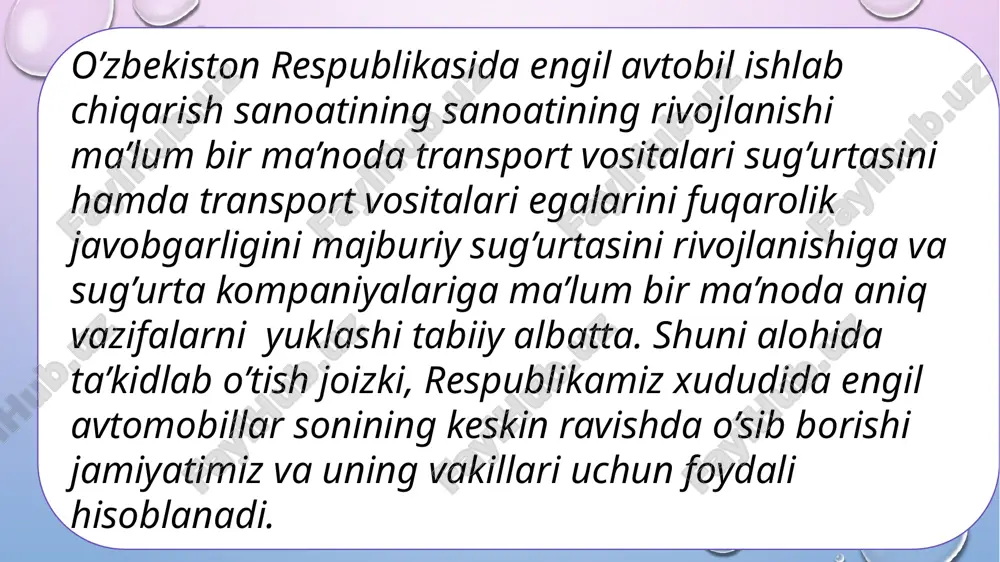 qonunchiligi tomonidan belgilangan tartibda jismoniy shaxsning uchinchi shaxs tomonidan sug’urtalangan kasbiy faoliyatni amalga oshirish munosabati bilan etkazilgan zararni qoplash majburiyatlari bilan bog’liq sug’urta shartnomasi tuziladi. kasbiy faoliyatga talablar va uni amalga oshirish tartibi tegishli qonunchilik hamda me’yoriy hujjatlar tomonidan belgilanadi. sug’urta mukofoti tarif stavkalaridan kelib chiqqan holda belgilanadi va tanlangan sug’urta summasiga bog’liq bo’ladi. sug’urta tariflari statistika ma’lumotlari, sug’urta bozori konyukturasi, tavakkalchilik darajasi, sug’urta qilish muddati va sug’urta summasi miqdori hisobga olingan holda belgilanadi. bundan tashqari, sug’urta mukofoti miqdori notarius tomonidan kasbiy harakatlarning amalga oshirilishi va amalga oshirilayotgan notarial harkatlar turlari munosabati bilan e’tirozlarni qonunda belgilangan tartibda qondirish to’g’risida ma’lumotlar aniqligiga bog’liq bo’ladi. notarius ijro xatlarini amalga oshirish chog’ida sug’urtachi oshiruvchi koeffitsentlarni qo’llashi mumkin. sug’urtalanuvchi yoki uchinchi shaxsning sug’urta holati sodir etilishiga qaratilgan g’arazli hatti-harakatlari, sug’urtalanuvchi yoki uchinchi shaxs tomonidan sug’urta holati bilan bevosita sababli aloqada bo’lgan jinoyatning atayin sodir etilishi, sug’urtalanuvchining sug’urtachiga ataylab sug’urta ob’ekti bo’yicha soxta ma’lumotlarni berishi, …