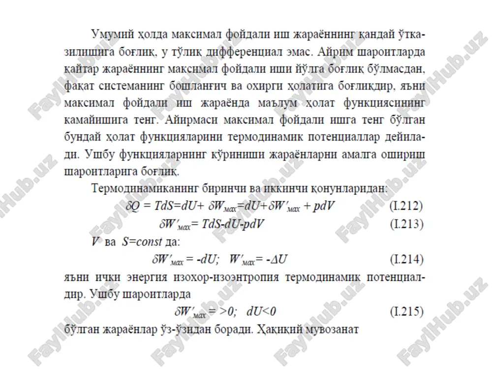 termodinamik potentsiallar - Page 5