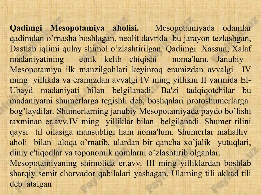 qadimgi mesopotamiya - Page 5