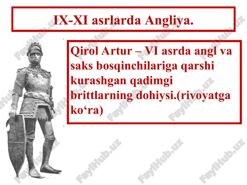 arining biri bo‘lgan boklendning kelib chiqishi manbai ham folklend bo‘lgan. boklend — vii—ix-asrlarda britaniyada anglosaksonlar xukmronligi davrida yer egaligining alohida turi bo‘lib, unda ma’lum bir hudud qirol tomonidan zodagonlar yoki cherkov tashkilotlari vakillariga maxsus yorliq asosida berilgan va ushbu yerlar davlat majburiyatidan ozod etilgan. boklend buyuk britaniyada tarixan ma’lum bo‘lgan feodal yer egaligi usullaridan biri edi. boklend yer egaligidan farqli ravishda, folklend yer egaligida qirol foydasiga to‘lanadigan majburiyatlar to‘liq saqlanib qoldi. boklendning ta’sis belgisi qirolning yorlig‘i bo‘lib, u boklend egasini davlat majburiyatlaridan ozod qilgan va bu hududni odat huquqi doirasidan chiqarib tashlagan. bu tizim qirol alfred (871-899) davridayoq yaxshi ma’lum bo‘lgan, ammo yer egasining qonuniy huquqlarini qirol yorlig‘i bilan belgilanishi franklardan kelib chiqqanligi manbalarda yoritilgan. boklendga yer berishda barcha majburiyatlardan ozod qilish bilan birga, uchtasi: firdga askarlarni yollash, ko‘priklar va qirol qal’alarini ta’mirlash va yaroqli holatda saqlash, bundan mustasno bo‘lgan. qirolning oziq-ovqat ijarasini olishdan bosh tortishi eng muhim imtiyoz bo‘lib, …