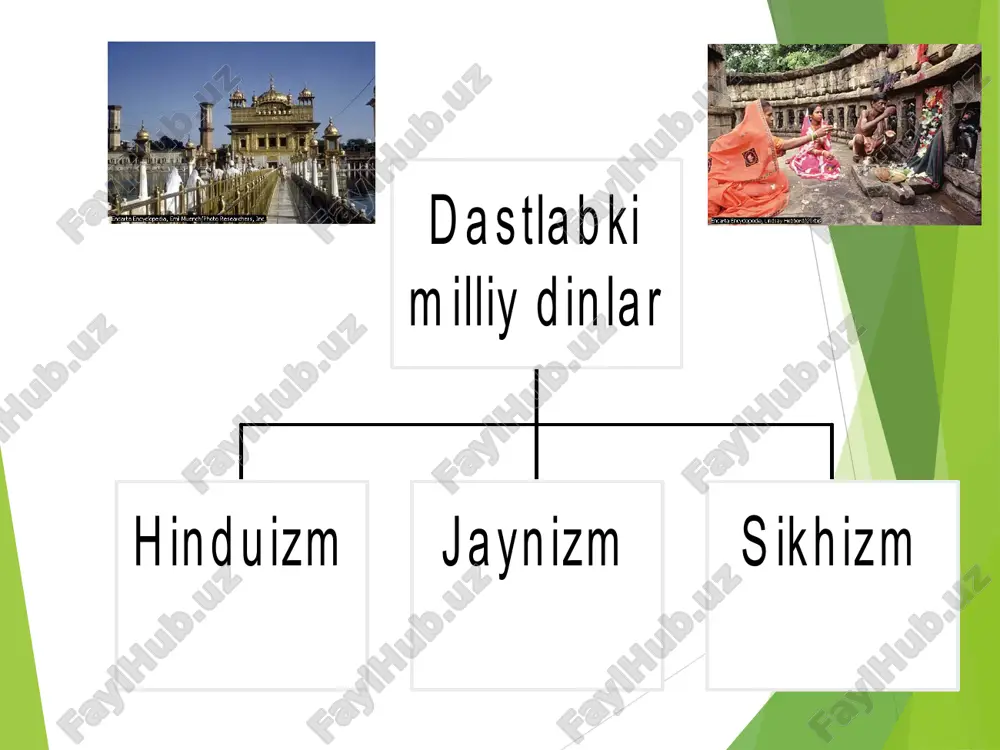 zm ibodatxo-nalarida bajaril-sa, dafn etish va marhumni xotirlash marosimlari buddizm ibodatxonalarida o'tkaziladi. sintoizm bilan buddizmning bir-biriga ta'siri kuchli. sintoistlar buddizm dini uchun ibodatxonalar qurish bilan qanoatlanmadilar, balki o'rta asrlarga kelib sinto-budda qo'shma ibodatxonalari vujudga kela boshladi. sintoizmning o'ziga xos xususiyati o'zi targ'ib qilgan xudoga sig'inish, boshqa millat kishilarining bu dinga sig'inishini man' etishdan iborat. sintoistlarning muqaddas kitobi bo'lmagan, ammo ibodatxonalarda yozilgan diniy afsonalar uchrab turadi. vii asrga kelib og'zaki diniy afsonalar asosida “kodziki” (“qadimgi ishlar to'g'risidagi yozuvlar”) nomli diniy kitob paydo bo'ldi, unda asosan imperatorlar sulolasining kelib chiqishi ilohiylashtirildi. sintoizm viii-x asrlarda sig'inish qoidalari ishlab chiqildi va xudolar nomi ro'yxatga olindi. 1886 yildan 1945 yillargacha sintoizm yaponiyaning davlat dini hisoblandi. natijada dinning tuzilishi ham o'zgardi, ilohiy ruhlar o'rniga imperator shaxsi ulug'landi. sintoizm sintoizm ahloq nuqtai-nazaridan ibratli din bo'lib, u bilimli, intizomli, milliy g'urur, vatanni sevish kabi insoniy fazilatlarni, qadriyatlarni ulug'laydi. ma'lumki, ana shu ahloq millat rivojlanishida katta ahamiyatga ega bo'ldi. …
