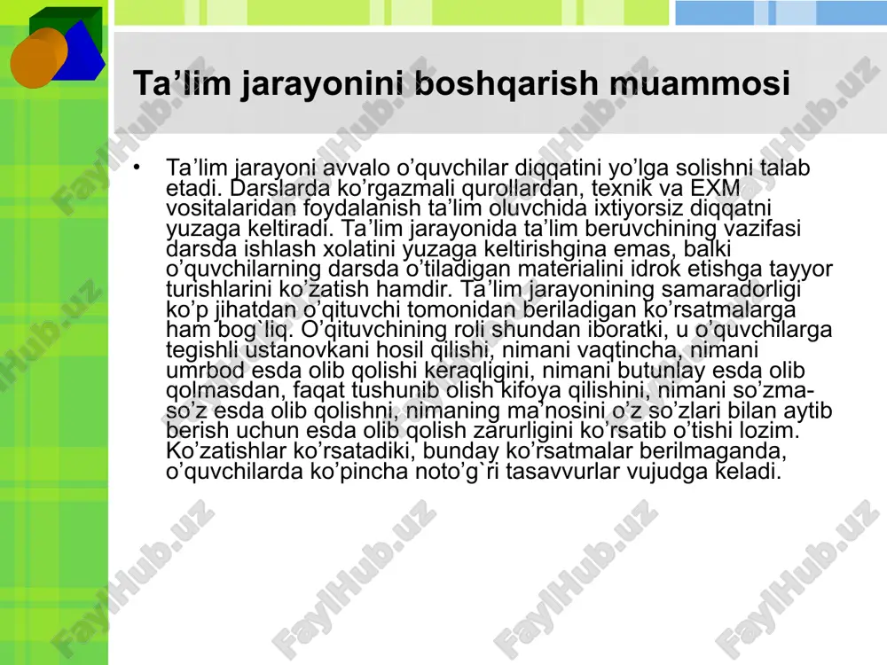 ta’lim jarayonini raqamlashtirish turlari - Page 5