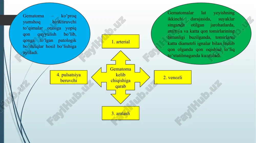 otlarda uchraydigan gematomalarning diagnostikasi va davolash - Page 5