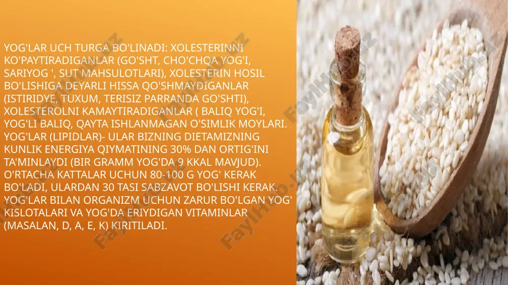 jburlashining juda yaxshi sababi bor. kaltsiy suyaklarimiz va tishlarimizni mustahkamlash uchun juda muhimdir. suyak sog'lig'idan tashqari, kaltsiy asab impulsini o'tkazishda ham yordam beradi, qon bosimini boshqarishda yordam beradi va mushaklarning qisqarishi va bo'shashishida rol o'ynaydi. ushbu afzalliklardan tashqari, kaltsiy yog 'birikishini oldini olish orqali vaznni boshqarishda ham yordam beradi. magniy –magnezium - er qobig'idagi sakkizinchi eng keng tarqalgan element va tanamizga tegishli muhim element. u kaltsiy bilan birga ishlaydi va mushaklarning qisqarishiga yordam beradi, qon bosimini boshqaradi va suyaklar va tishlarni mustahkamlashda yordam beradi. magnezium bizning tanamizga ko'plab kimyoviy reaktsiyalar uchun ham kerak va aslida 300 dan ortiq fermentativ reaktsiyalar uchun koeffitsient hisoblanadi. magnezium turli xil atp hosil qiluvchi reaktsiyalarda ishtirok etadigan fermentlarni barqarorlashtirishda yordam beradi.ushbu mineral uchun eng yaxshi oziq-ovqat manbalariga kaju, kungaboqar urug'lari, yong'oq va ismaloq va brokkoli kabi yashil bargli sabzavotlar kiradi. vitaminlar. retinol (a vitamin) tabiatda keng tarqalgan. oʻsimlik toʻqimalarida a provitamin (organizmda retinolga aylanadigan karotinoid …
