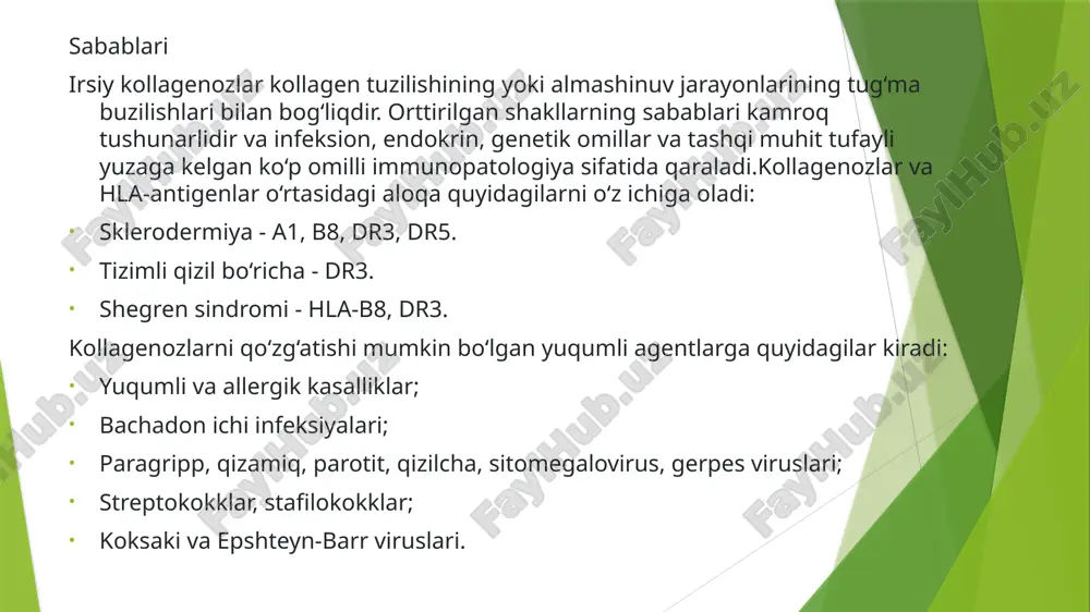 kollagenozlar, patogenezivatashxisi - Page 5