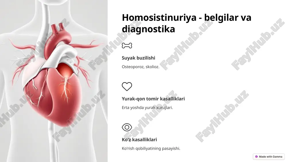 aminokislotalar almashinuvining tug'ma kasalliklari - Page 5
