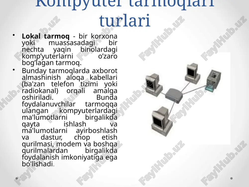 kompyutertarmoqlari va ularning turlari - Page 5