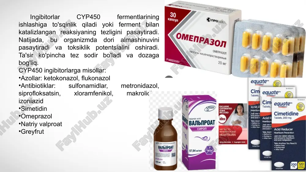 sitoxrom p450 induktorlari va ingibitorlari klinikada qo‘llanilishi - Page 5