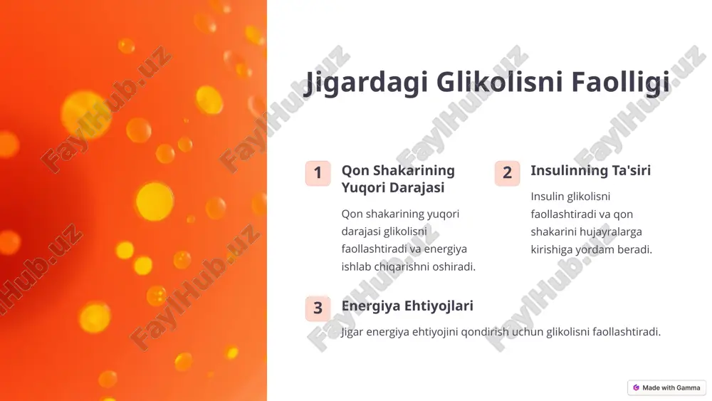 jigarda glikolis va glikoneogenezni boshqarilishi - Page 5