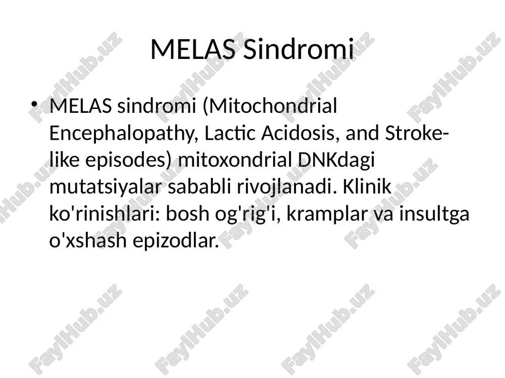 mitoxondrial kasalliklarning biokimyoviy asoslari - Page 5
