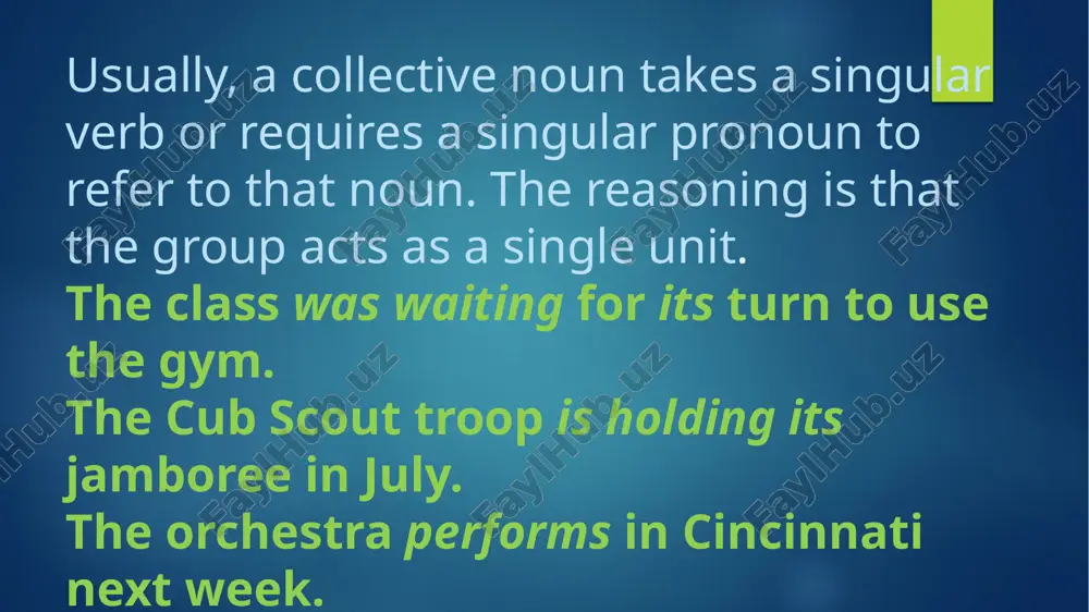 subject-verb agreement - Page 5