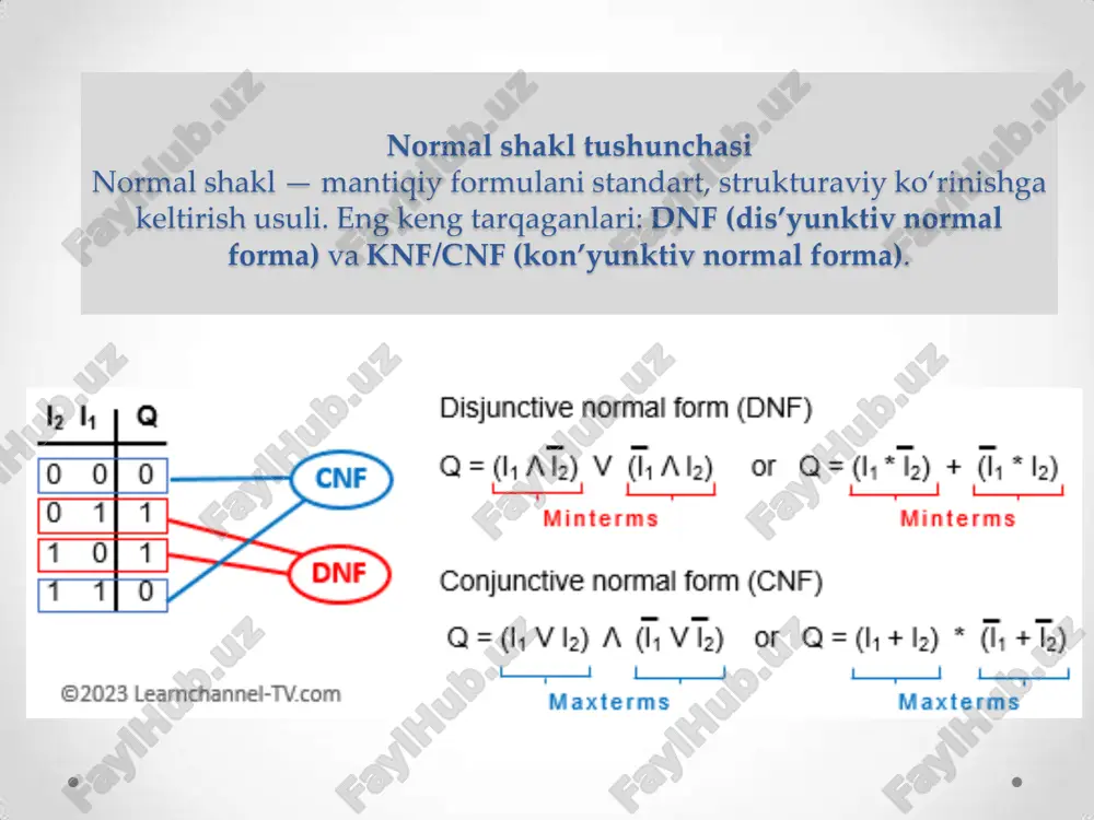 formulalarnung normal shakllari - Page 5