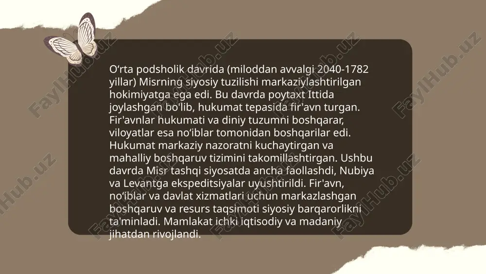 oʻrta podsholik davrida misr bekchanova mavluda - Page 5