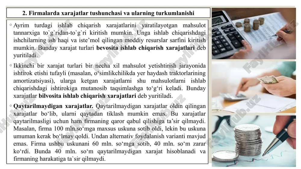 ishlabchiqarish xarajatlari - Page 5