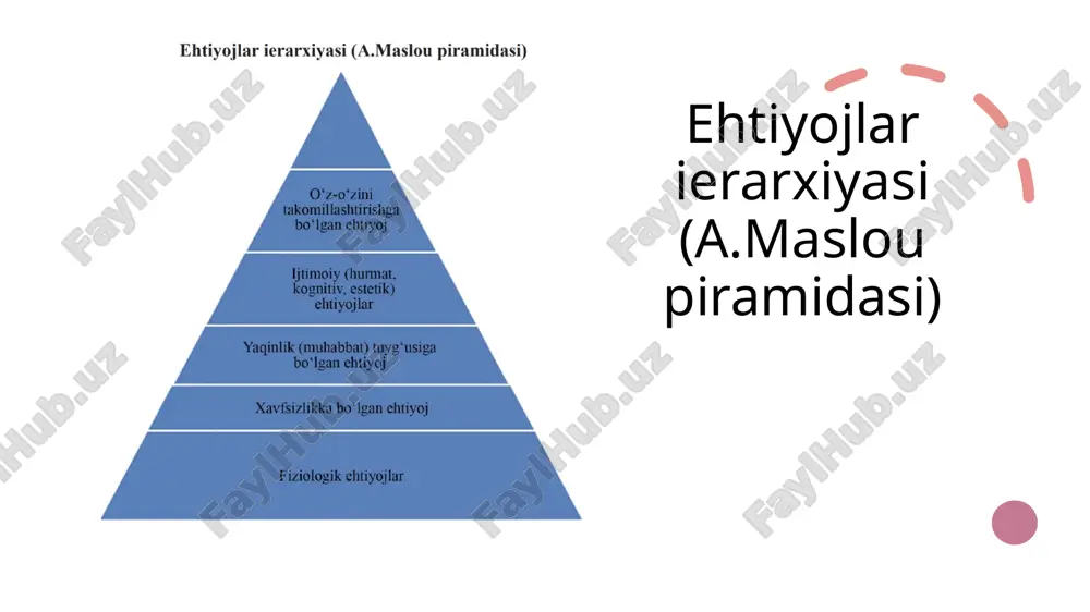 yol va fantaziya vositasida hozir bevosita ongda berilmagan narsalarning xususiyatlarini anglash va xayolda tiklashni taqozo etadi; nutq faoliyati – odam tomonidan ijtimoiy-tarixiy tajribani o‘zlashtirish, avlodlarga uzatish yoki kommunikatsiya o‘rnatish, o‘z shaxsiy harakatlarini rejalashtirish hamda amalga oshirish maqsadida tildan foydalanish jarayonidir. agar tashqi faoliyat asosida psixik jarayonlarga o‘tish ro‘y bergan bo‘lsa, bunday jarayonni psixologiyada interiorizatsiya deb ataladi, aksincha, aqlda shakllangan g‘oyalarni bevosita tashqi harakatlarda yoki tashqi faoliyatga ko‘chirilishi eksteriorizatsiya deb yuritiladi. faoliyatni klassifikatsiya qilish va turlarga bo‘lishning yana bir keng tarqalgan usuli – bu barcha insonlarga xos bo‘lgan asosiy faollik turlari bo‘yicha tabaqalashdir. bu – muloqot, o‘yin, o‘qish va mehnat faoliyatlaridir. muloqot – shaxs individual rivojlanishi jarayonida namoyon bo‘ladigan birlamchi faoliyat turlaridan biri bo‘lib, u insondagi kuchli ehtiyojlardan biri – inson bo‘lish, odamlarga o‘xshab gapirish, ularni tushunish, sevish, o‘zaro munosabatlarni muvofiqlashtirishga qaratilgan ehtiyojlaridan kelib chiqadi. o‘yin – shunday faoliyat turiki, u bevosita biror moddiy yoki ma’naviy ne’matlar yaratishni nazarda tutmasada, lekin …