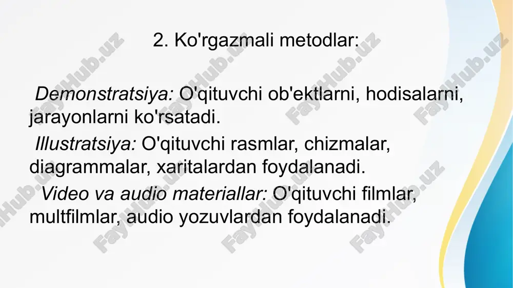 ta'lim metodlari va vositalar - Page 5