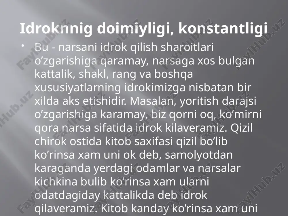sezgi va idrokning psixologik o'lchashlari - Page 5