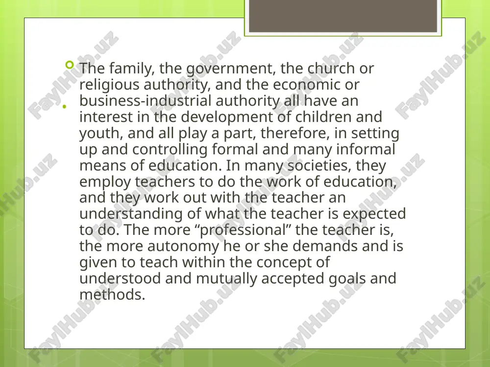 role of teachers - Page 5