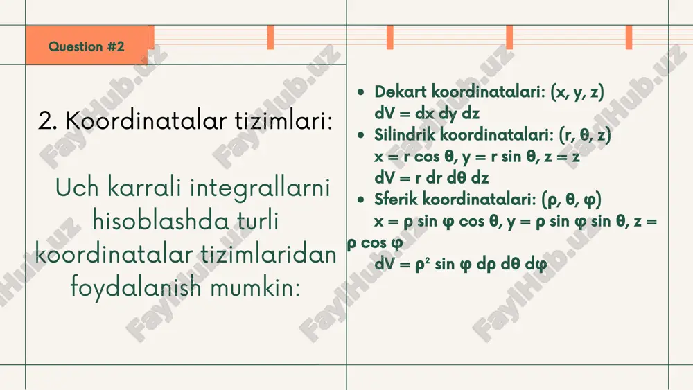 uch karrali integrallar - Page 5