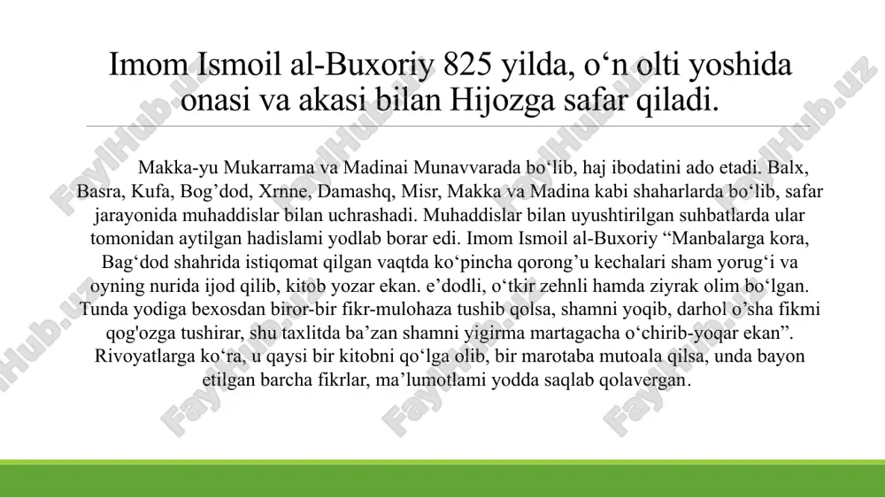 imom al-buxoriyning pedagogik g‘oyalari - Page 5