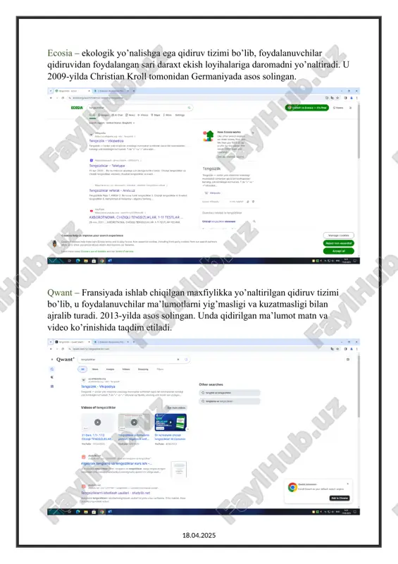 qidiruv tizimlaridan foydalanib e-mail pochta yaratish - Page 5