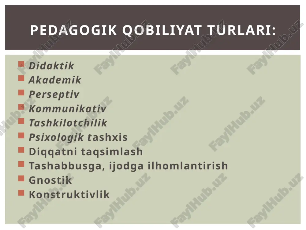 pedagogik qobiliyatni shakllantirish yo'llari - Page 5