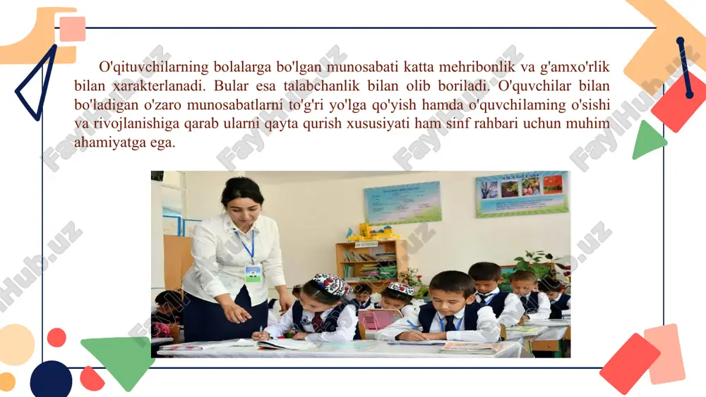 sinf rahbarining tarbiyaviy ishi - Page 5