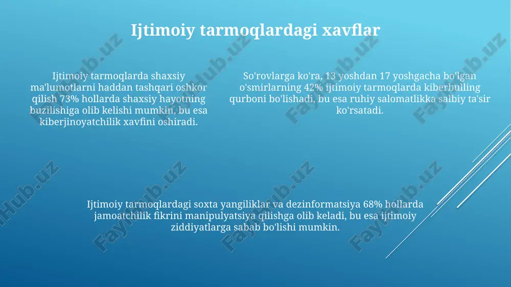 ijtimoiy tarmoqlarda xavf-xatarlar - Page 5
