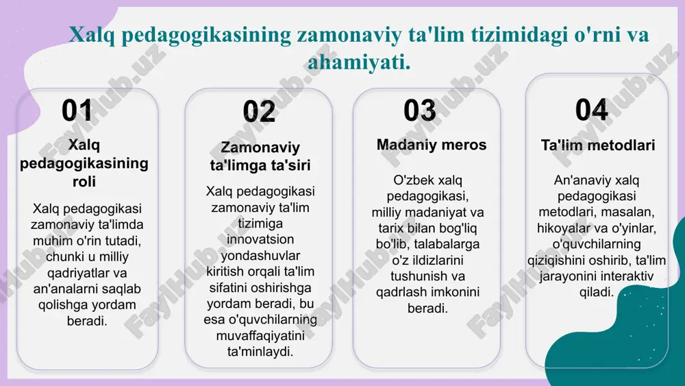 xalq pedagogikasi – ilmiy pedagogikaning asosi - Page 5