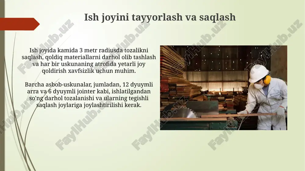 duradgorlik dastgohlari va asboblaridan foydalanish texnikasi - Page 5