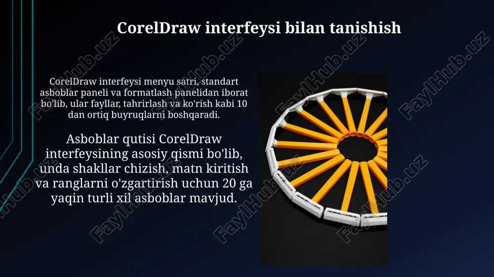 corel drawdasturidaob'ektnibirorburchakkaburishamali - Page 5