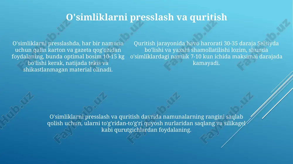 gerbariy tayyorlash usullari - Page 5
