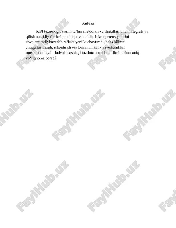 ta’lim metodlari va shakillari - Page 5