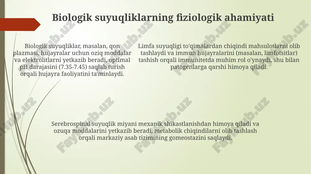 organizmning biologik suyuqliklari - Page 5