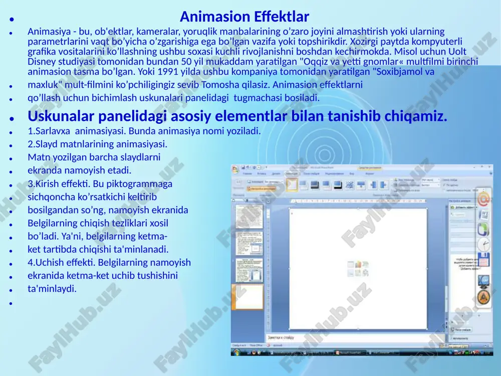 powerpoint taqdimot dasturi - Page 5