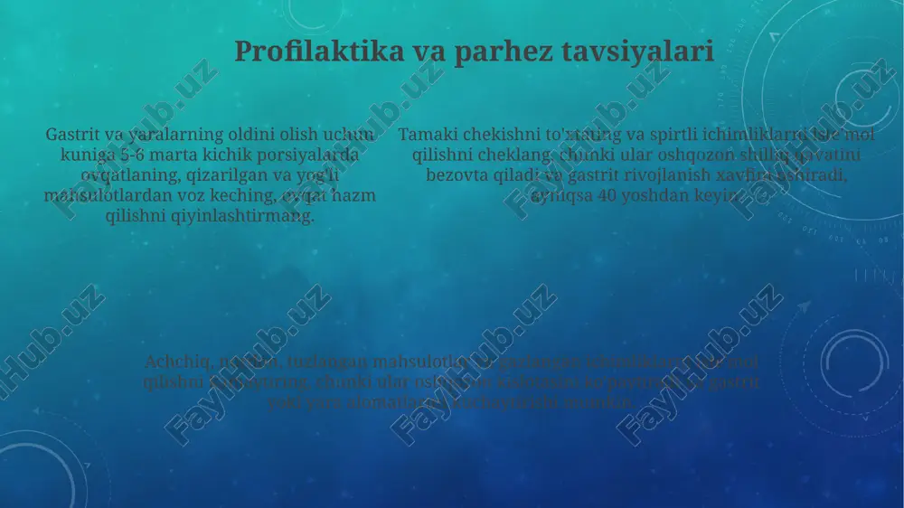 oshqozon gastriti va yarasi - Page 5
