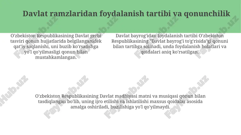 oʻzbekistonning davlat ramzlari - Page 5