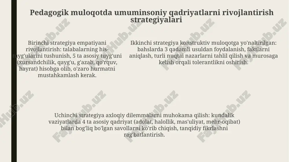 pedagogik muloqotda umuminsoniy qadriyatlarning ustuvorligi - Page 5