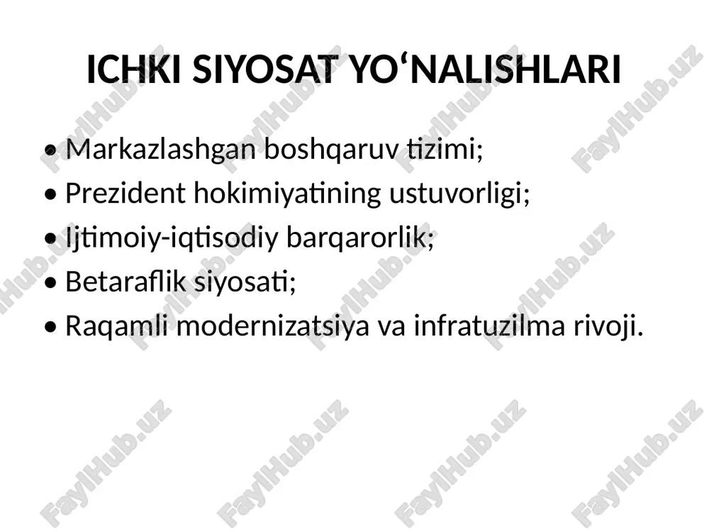 turkmaniston parlamenti va ichki siyosati - Page 5