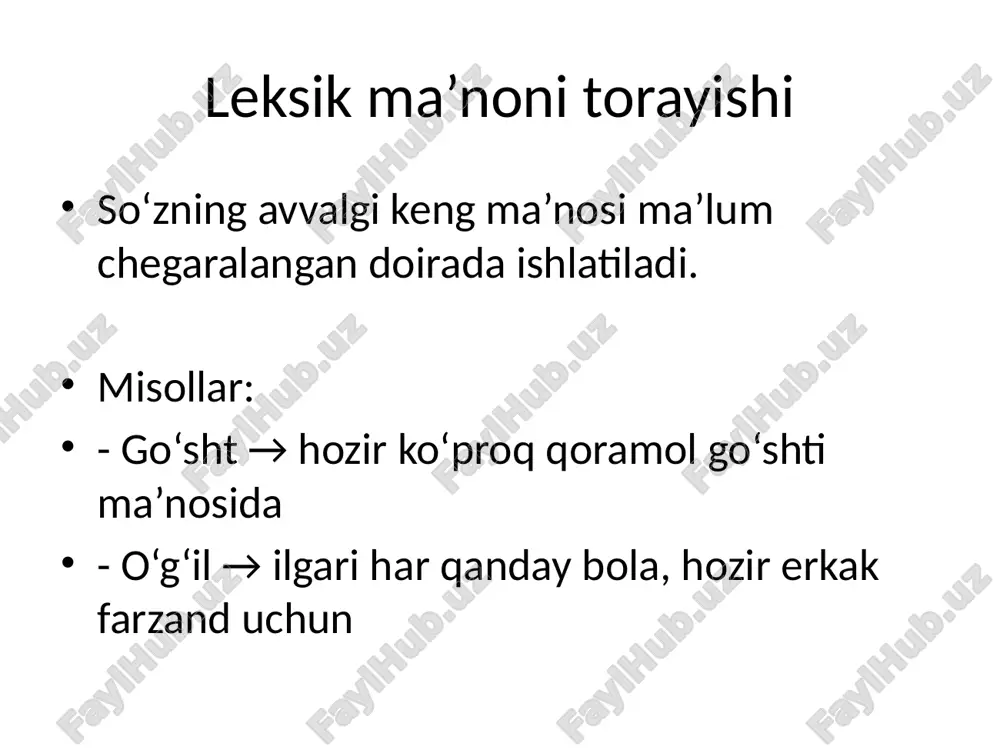 leksik maʼno kengayishi - Page 5