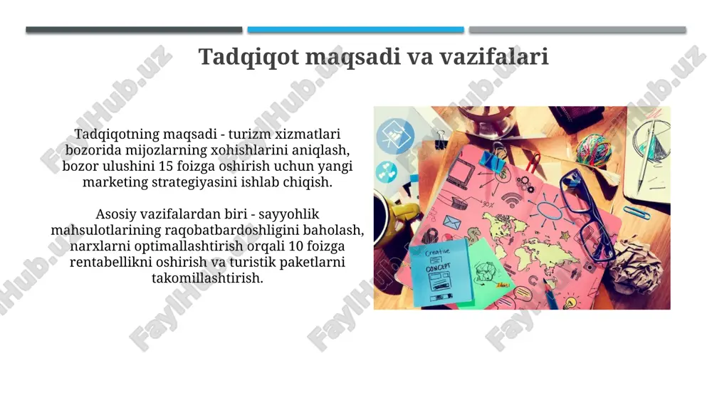 turizm xizmatlari bozorining marketing tadqiqotlari - Page 5