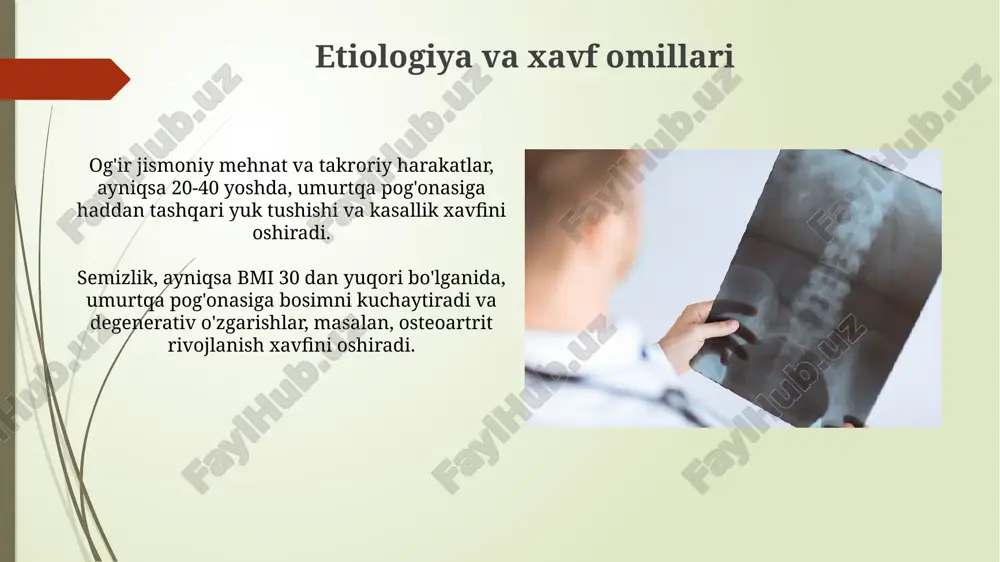 umurtqayallig‘lanishvadegenerativ-distrofikkasalliklari - Page 5